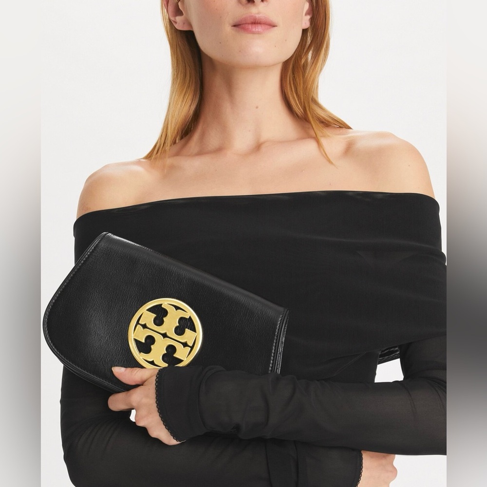 Tory Burch clutch with dust bag